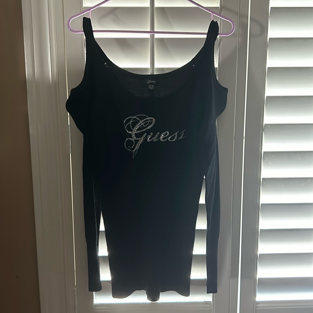 Guess peek a boo shoulder sweater